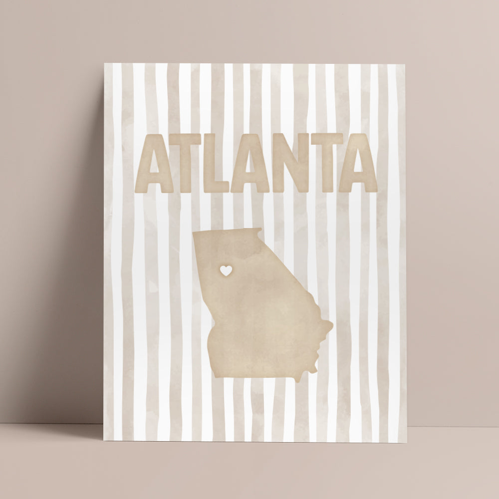 cute georgia tech poster