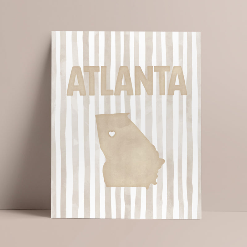 cute georgia tech poster