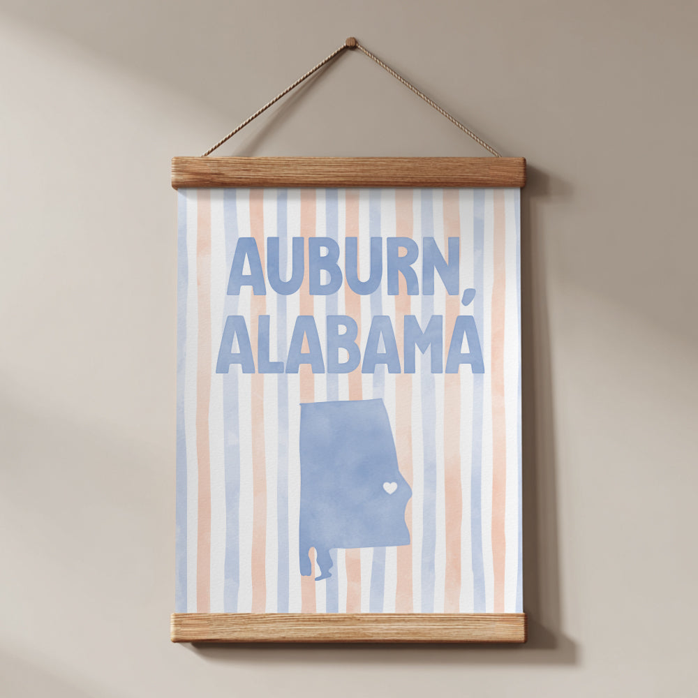 Auburn, Alabama Poster