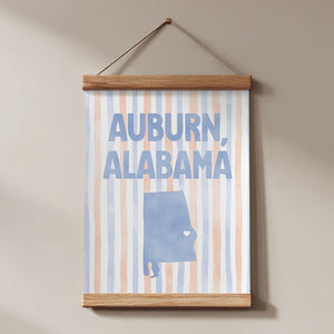 Auburn, Alabama Poster