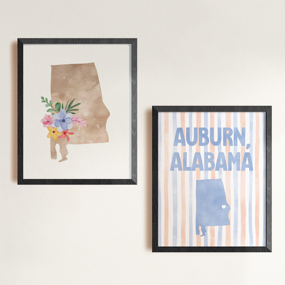 Auburn, Alabama Poster