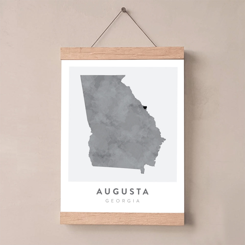 augusta georgia map