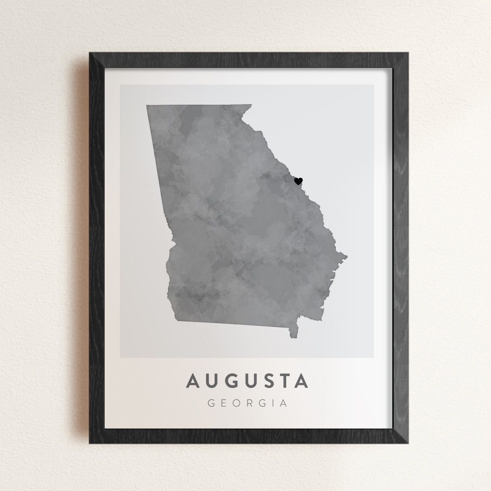 augusta georgia art print