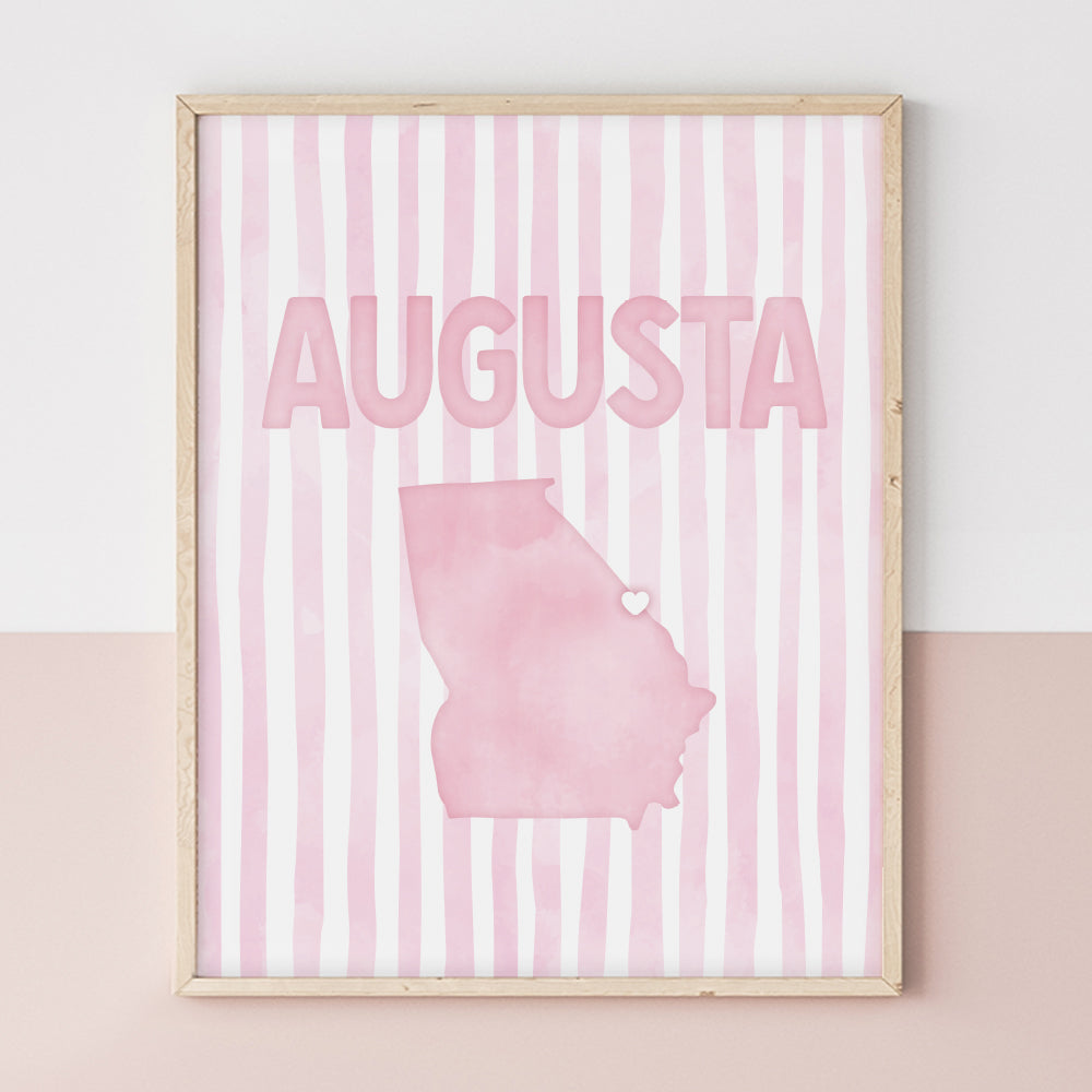cute augusta poster