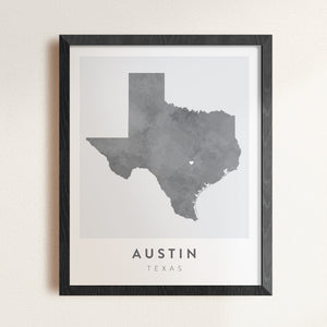 austin texas wall art