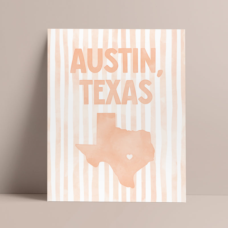 Austin, Texas Poster