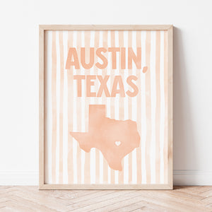 Austin, Texas Poster