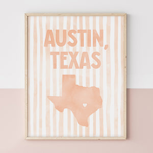 Austin, Texas Poster