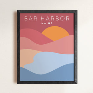 bar harbor wall art