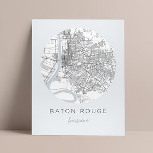 baton rouge map