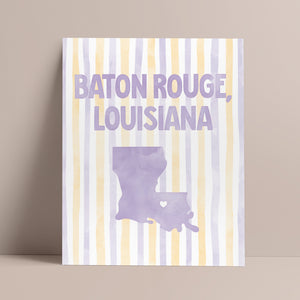 Baton Rouge, Louisiana Poster