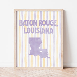 Baton Rouge, Louisiana Poster