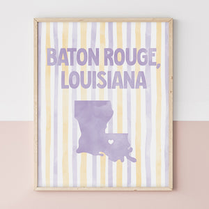 Baton Rouge, Louisiana Poster