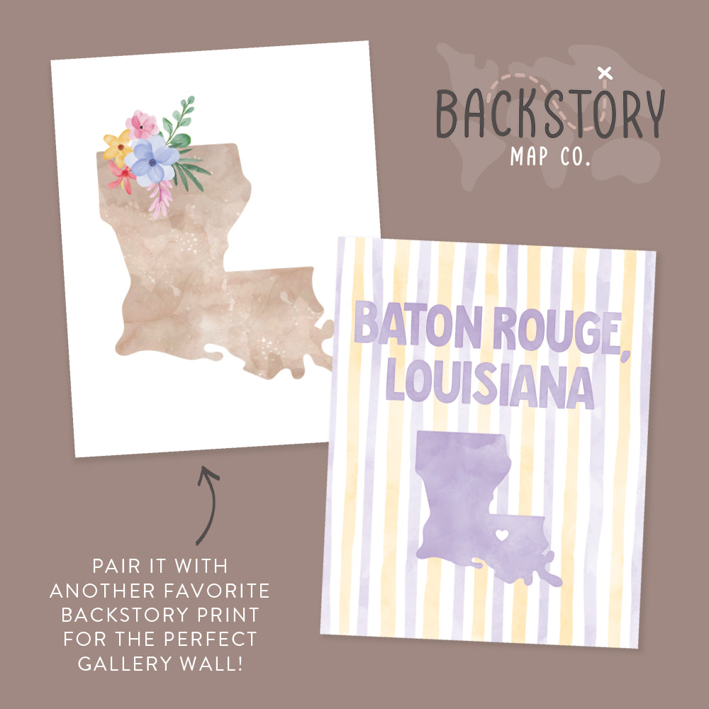 Baton Rouge, Louisiana Poster