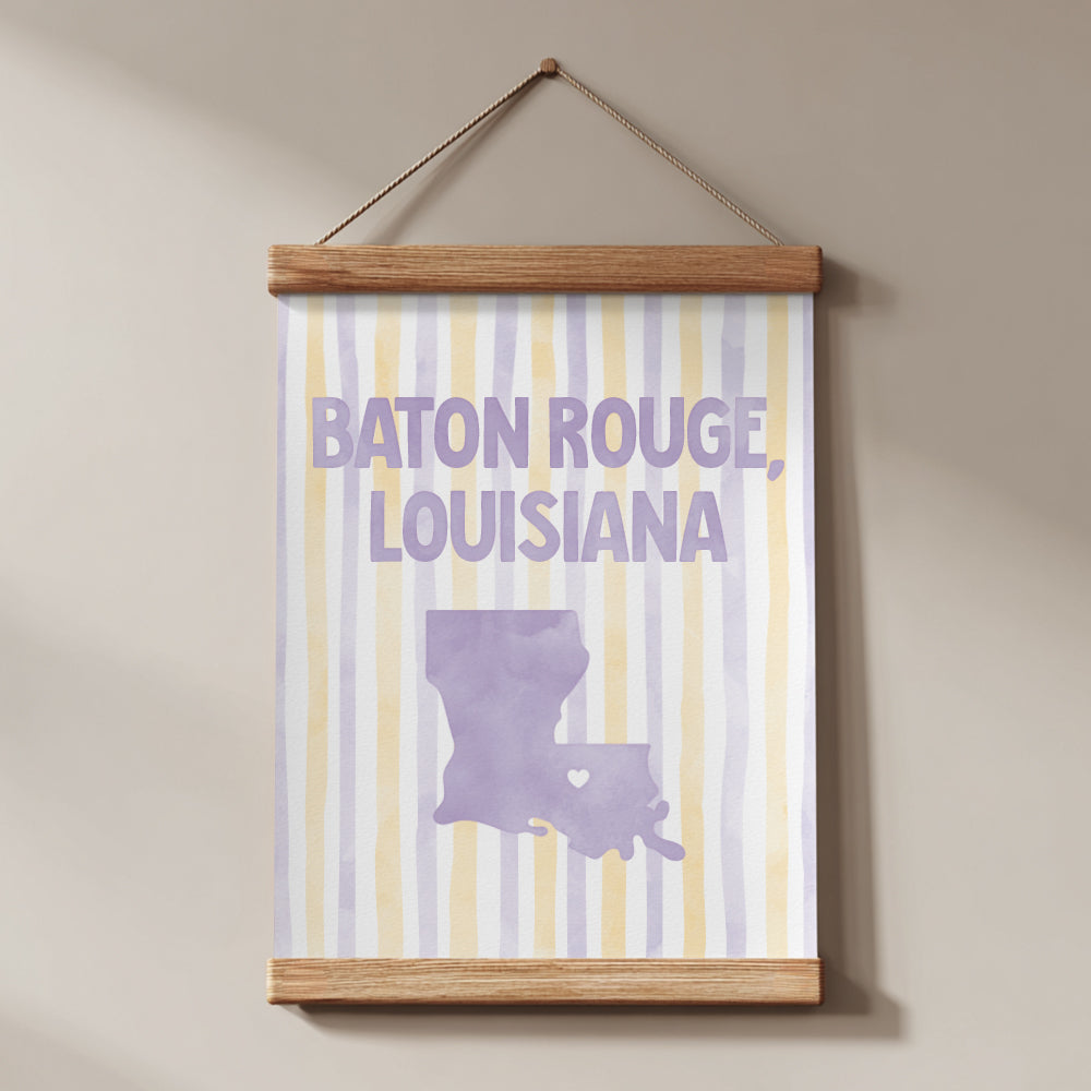 Baton Rouge, Louisiana Poster
