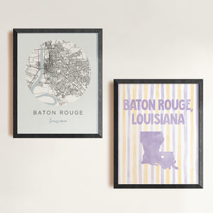 Baton Rouge, Louisiana Poster
