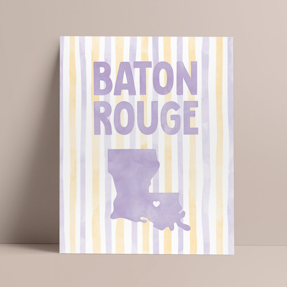 Baton Rouge, Louisiana Poster