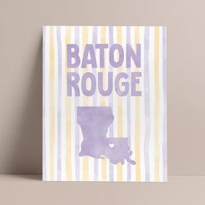 Baton Rouge, Louisiana Poster