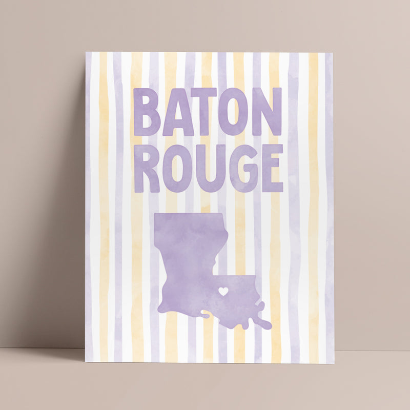 Baton Rouge, Louisiana Poster