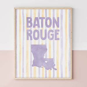 Baton Rouge, Louisiana Poster