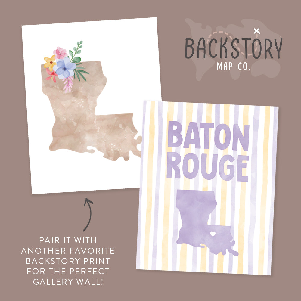 Baton Rouge, Louisiana Poster