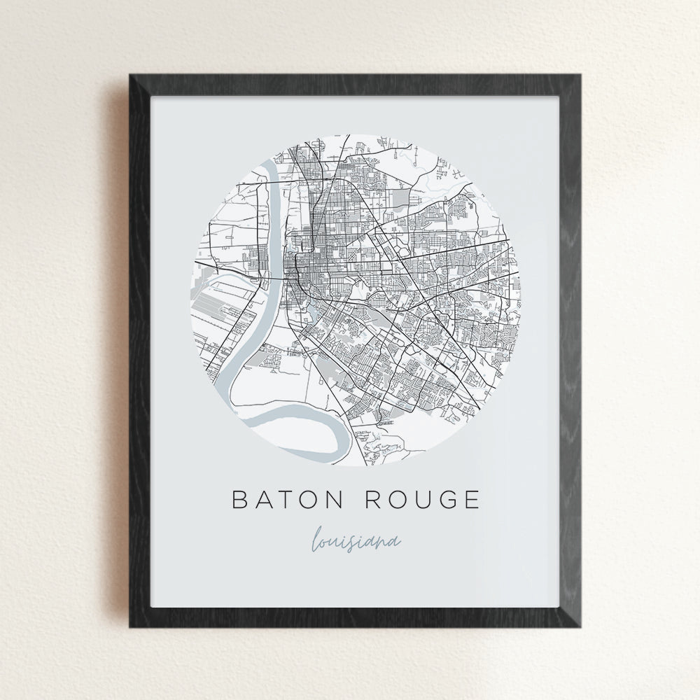 baton rouge map