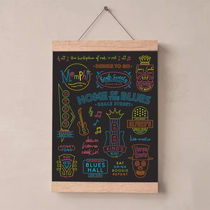 beale street art print