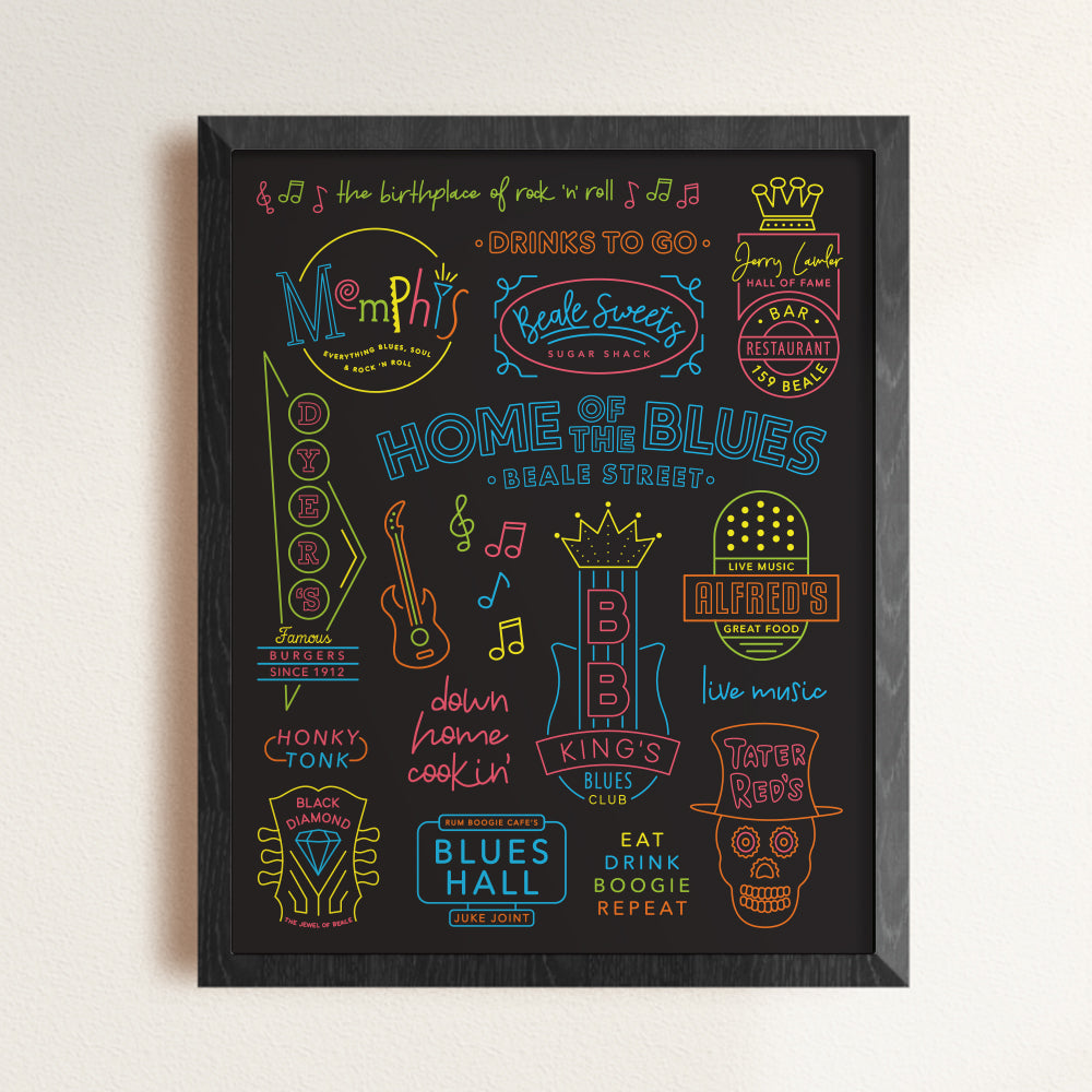 beale street wall art