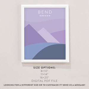 oregon travel poster