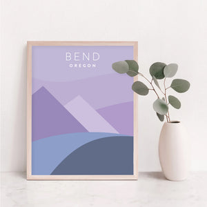 minimalist travel poster