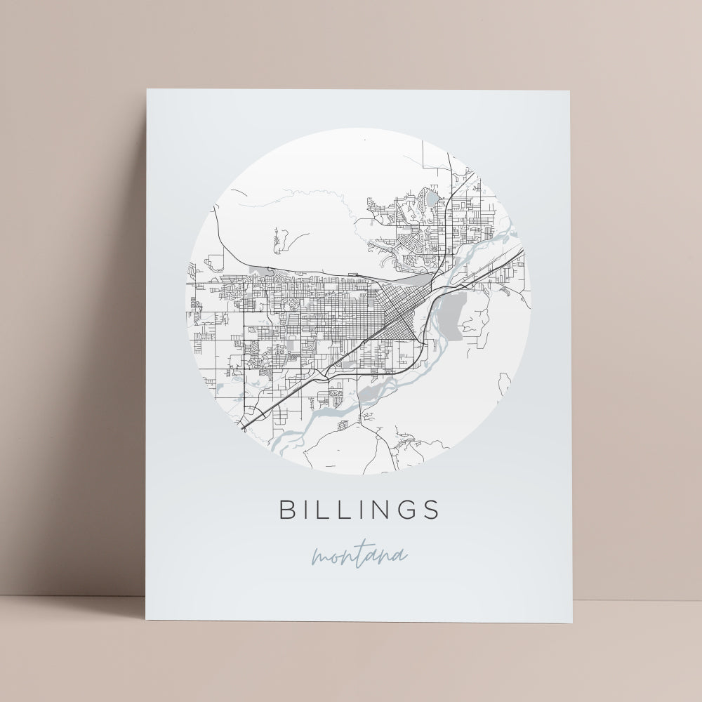 billings map