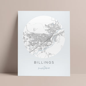 billings map