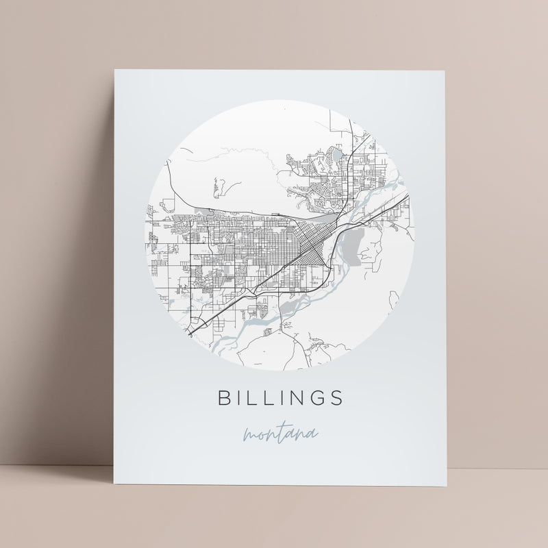 billings map