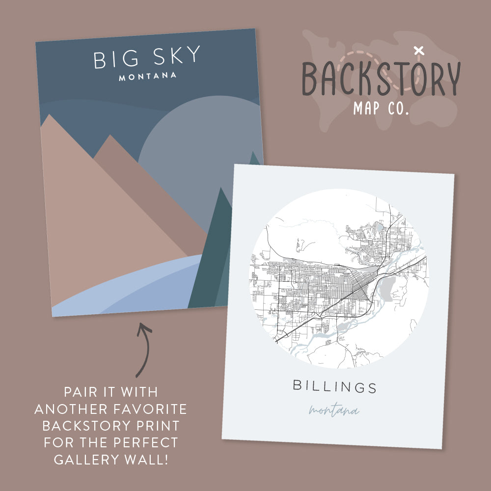 montana wall art