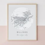 Load image into Gallery viewer, billings map
