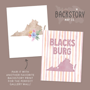 Blacksburg, Virginia Poster