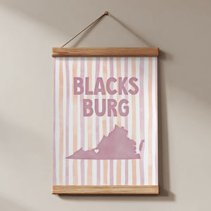 Blacksburg, Virginia Poster