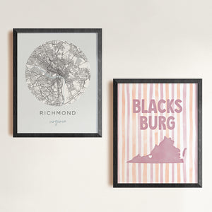 Blacksburg, Virginia Poster