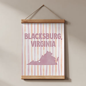 Blacksburg, Virginia Poster