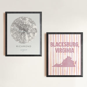 Blacksburg, Virginia Poster