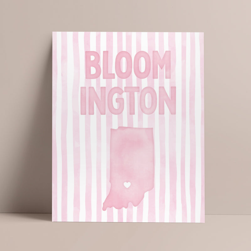 cute indiana university poster
