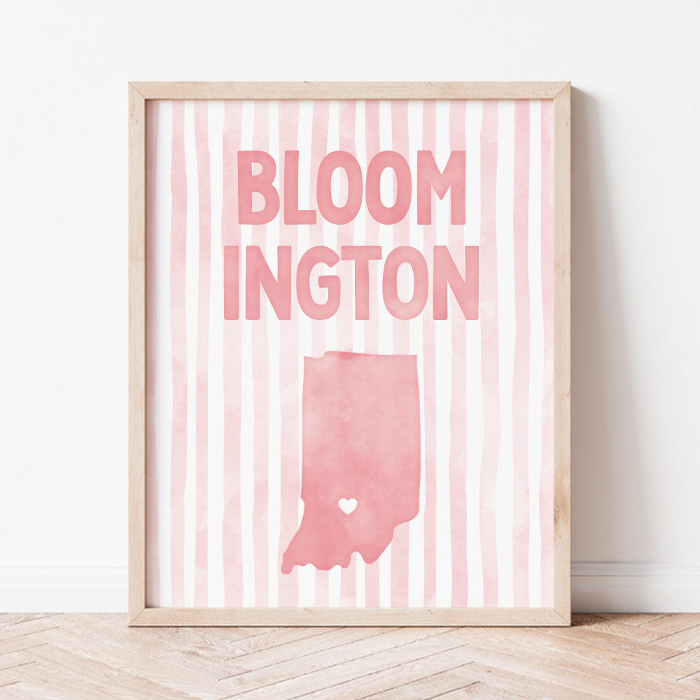 Bloomington, Indiana Poster