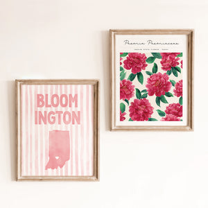 Bloomington, Indiana Poster