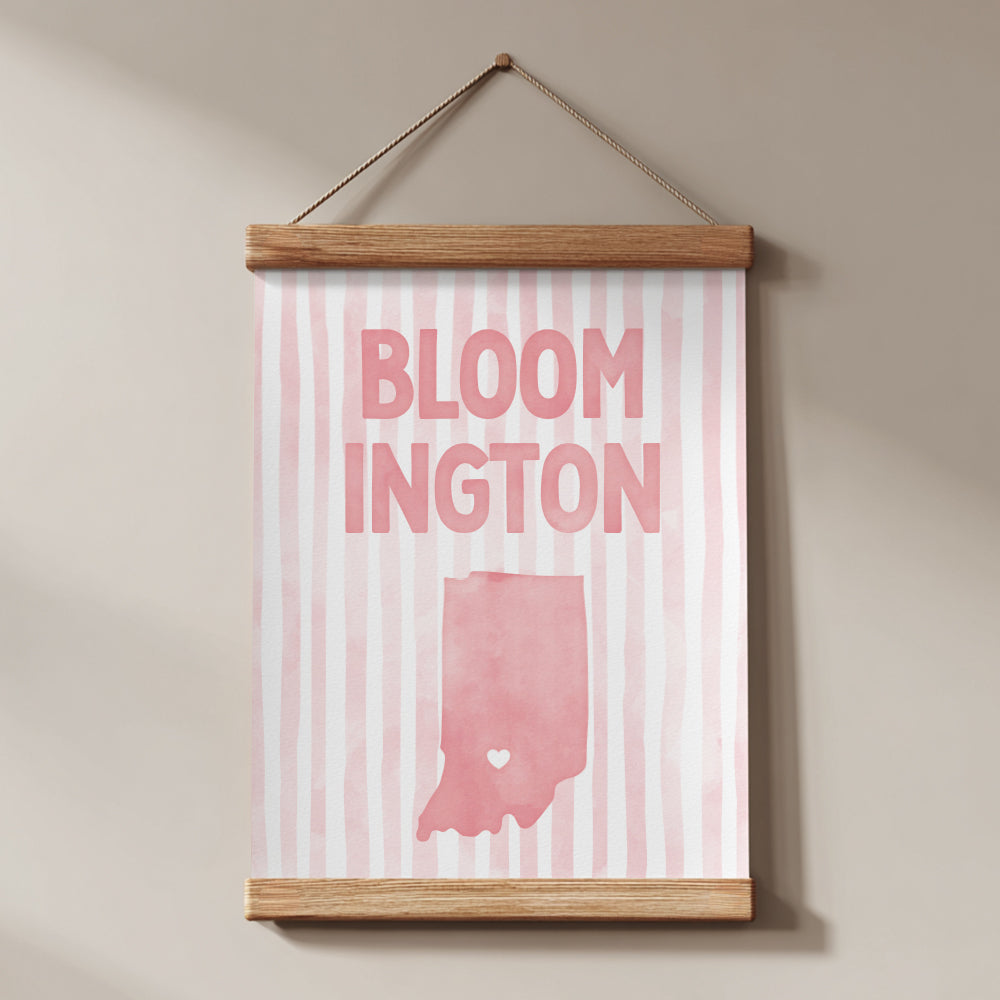Bloomington, Indiana Poster
