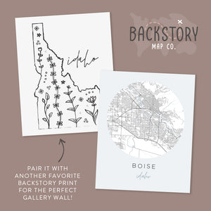 boise idaho wall art