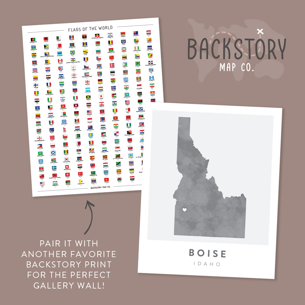 idaho wall art