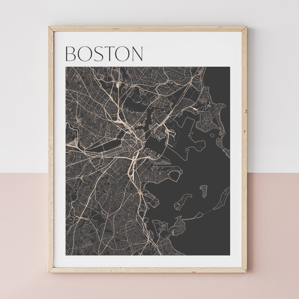map of boston mass