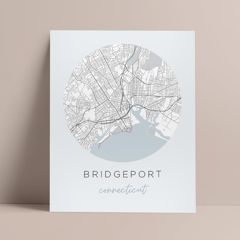 bridgeport map