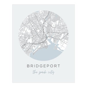 bridgeport map