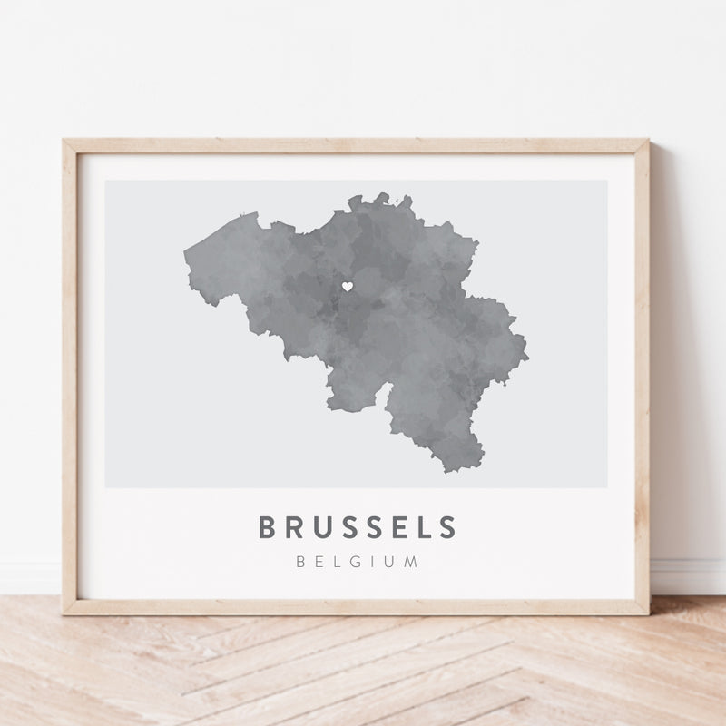 brussels belgium wall art